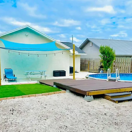 Sea Salt Vacation Home, Private Pool - Walk To Beach Panama City Beach Exterior photo